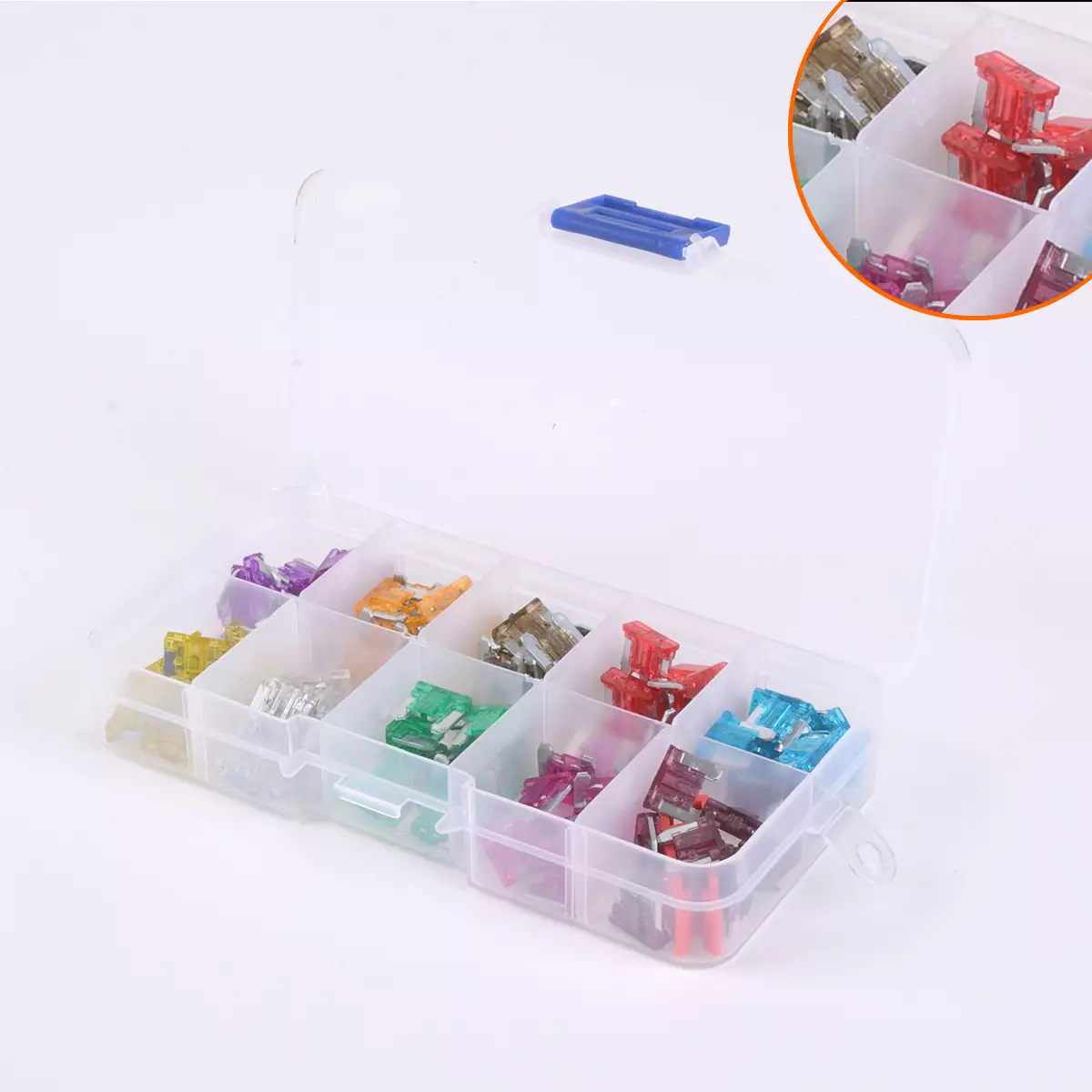 100 pieces of mini -insurance film combination 3A 5A 7.5A 10A 15A 20A 25A 30A 35A 40A