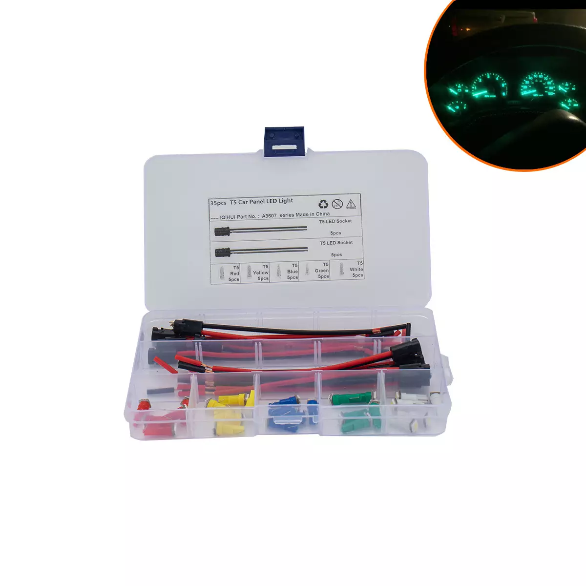 35 foreign trade -T5 cars, motorcycle modification LEDs, turning lights, wide lamps with lamps