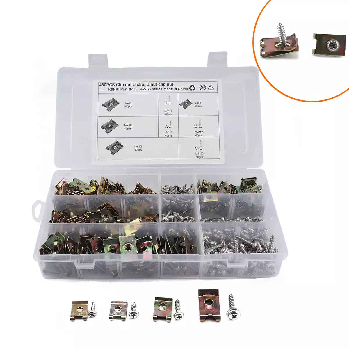 480 only 1 specifications-galvanized U-shaped reed snails and manganese steel clamps with stainless steel screws