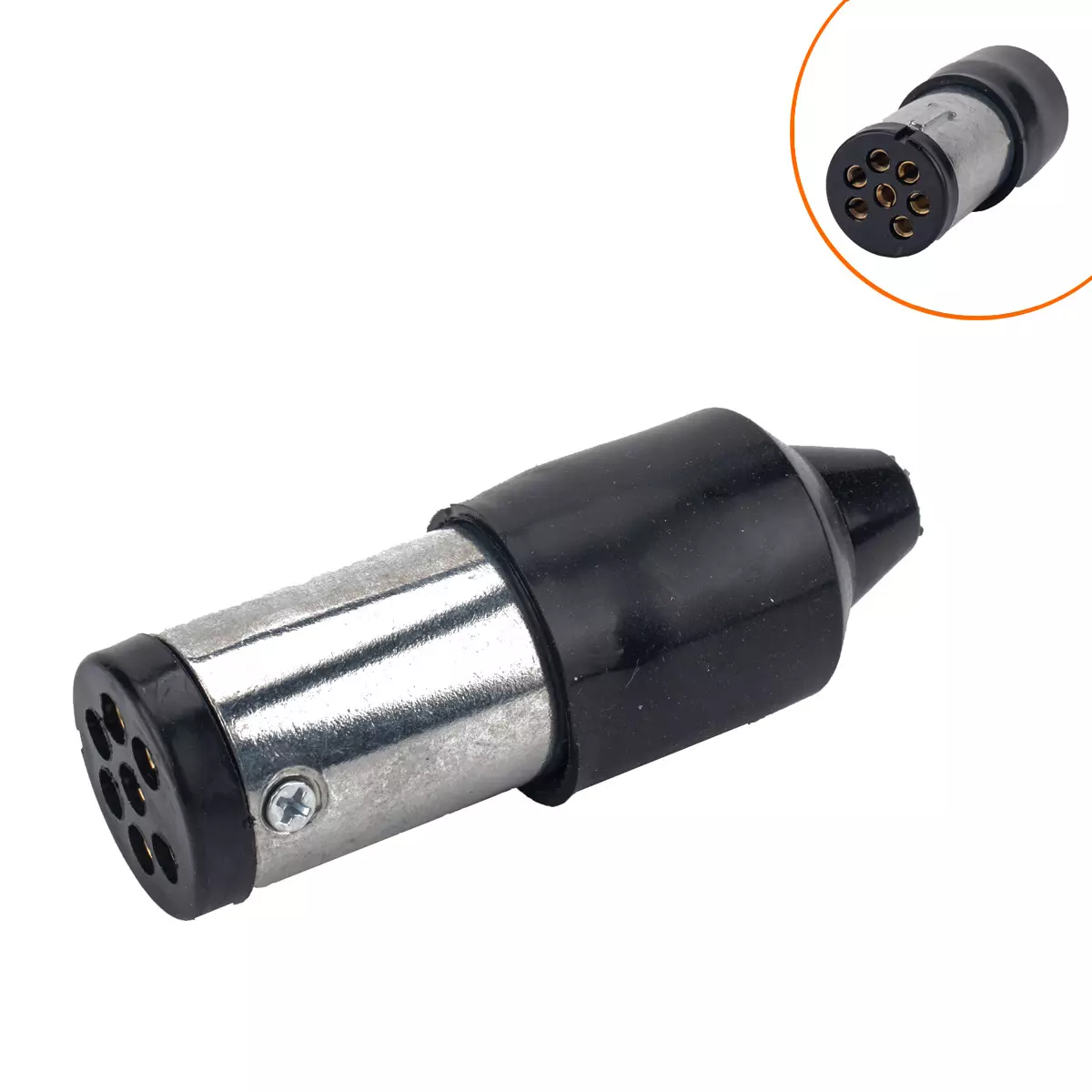 7 -hole aluminum Australia -type trailer signal light connector for trailer RV power plug connectors