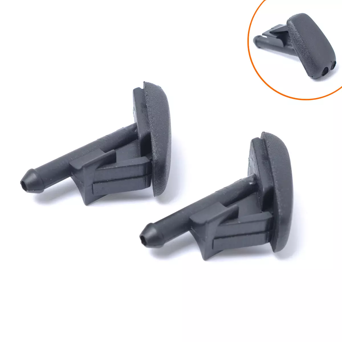 A pair of  border excellent products arefor BMW BMW water spraying mouth buckle sprayed mouth 61601384859