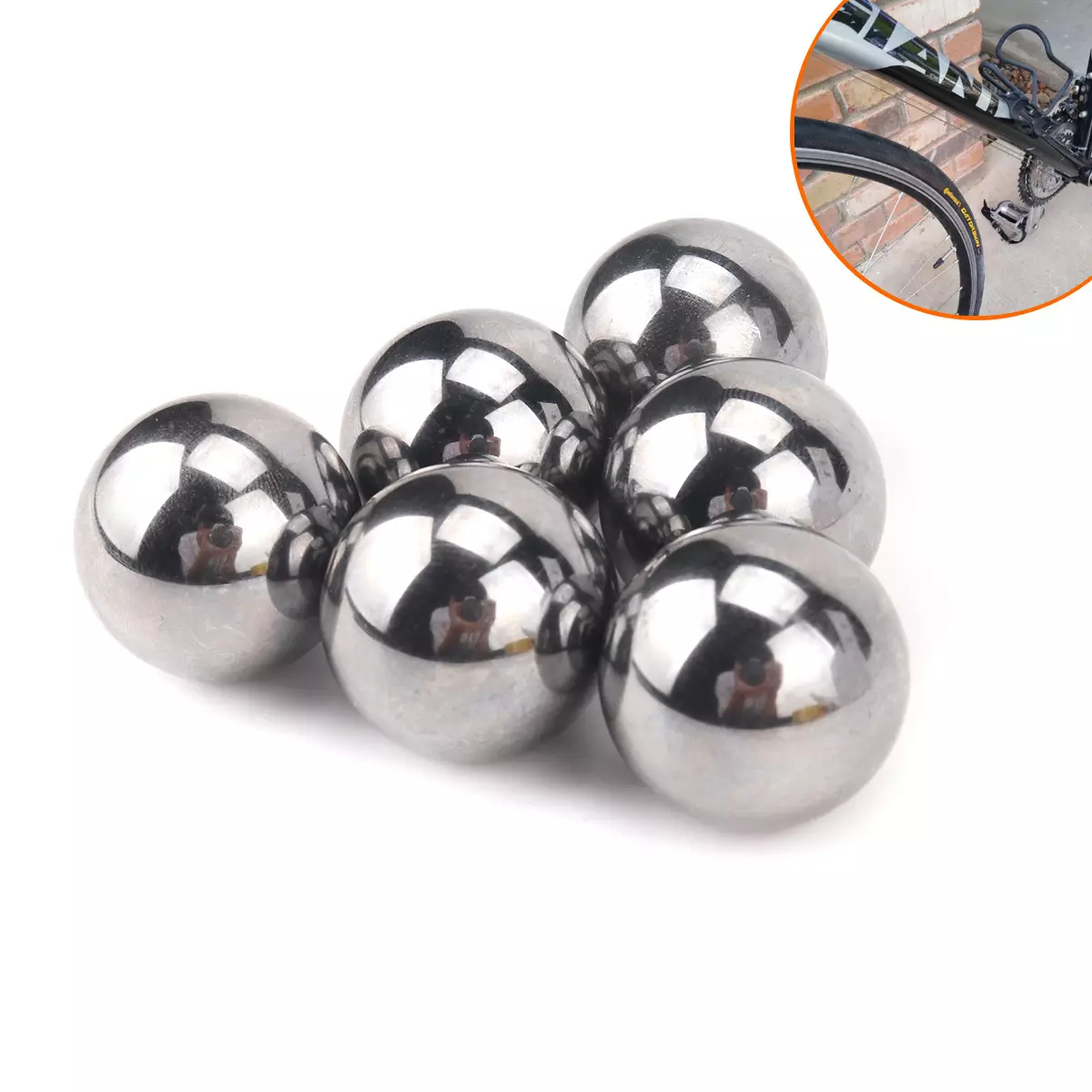 Bearing steel balls, screw bearing steel balls, 3/8 "high -precision G25 bearing steel ball 25,