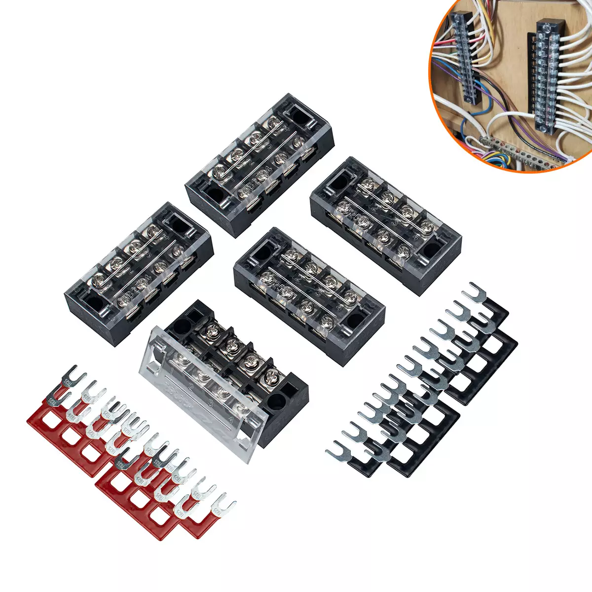 border -5 set TB power terminal connectors 25A+short connector multiple-digit unity set