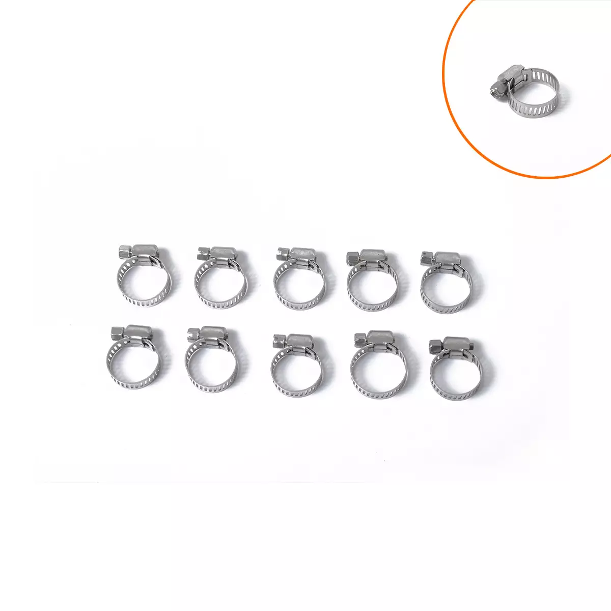 border -8 specifications of stainless steel American throat hoop 10 combined suit card hoop hug joints