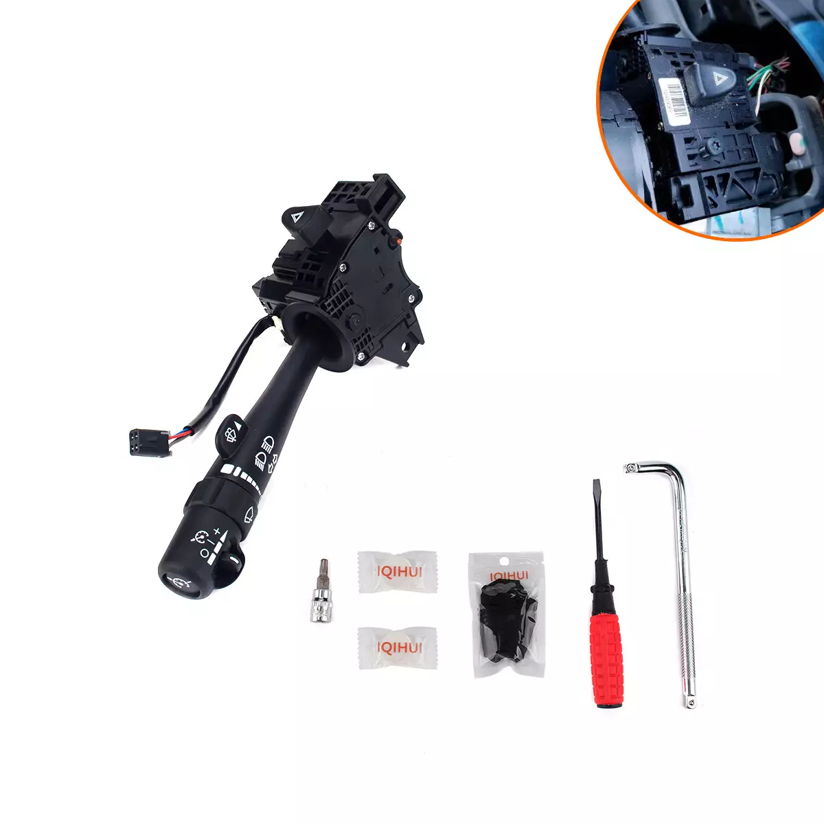 border auto parts for Buick, Chevrolet, GMC cruise steering signal combination switch 12450067 border auto parts for Buick, Chevrolet, GMC cruise steering signal combination switch 12450067