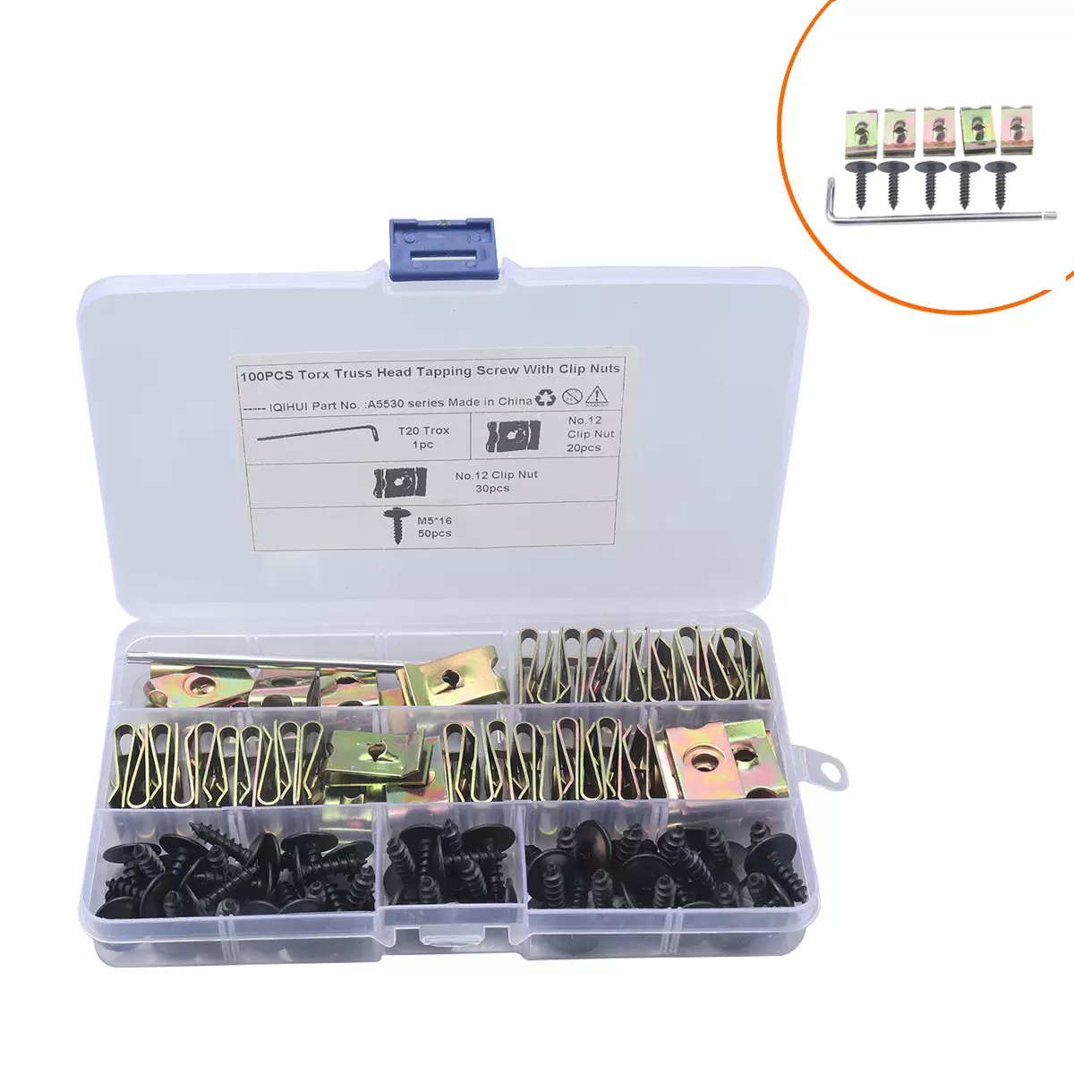 border auto parts manganese steel anode oxidation mud board screw leaf lining fixed screw self -attack screw