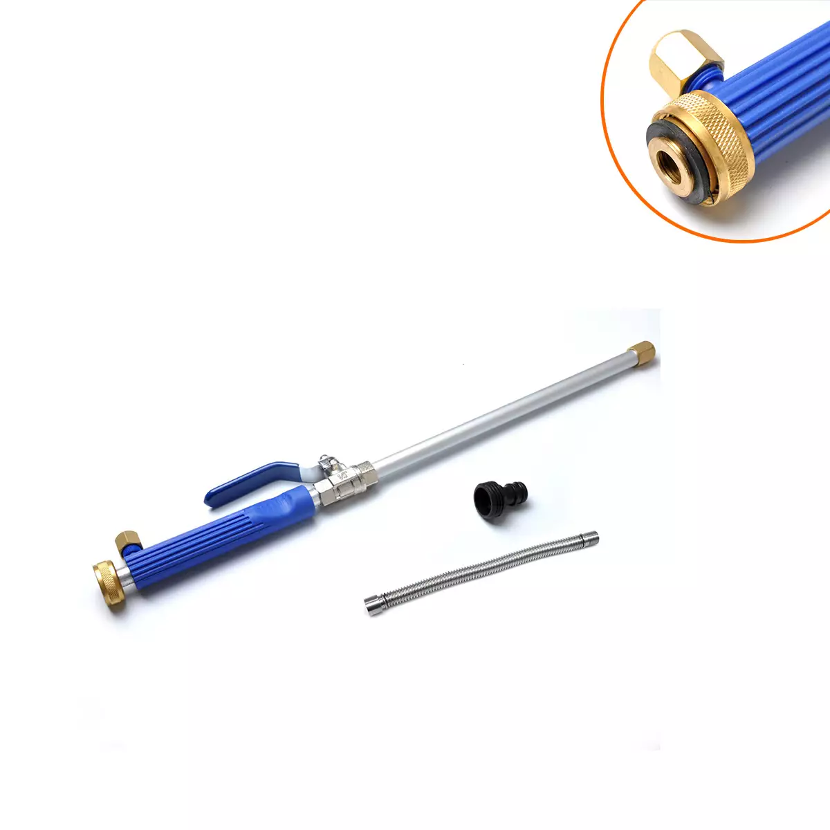 border best -selling high -pressure cleaning car washing water gun (with extended pipe) garden cleaning hose