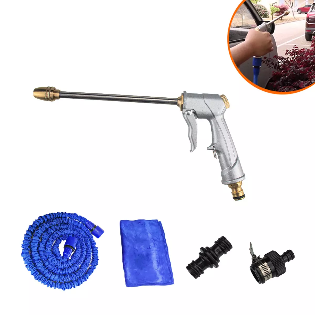 border car cleaning water gun pure copper high -pressure car washing water gun car high -pressure water gun