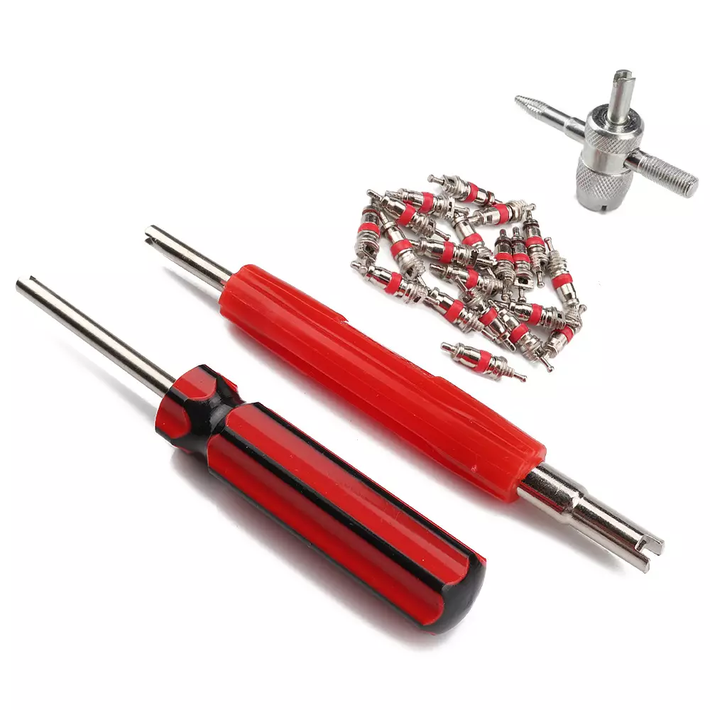 border hot sale of four -in -air tires,valve repair tool, valve core single double head disassembly replacement set