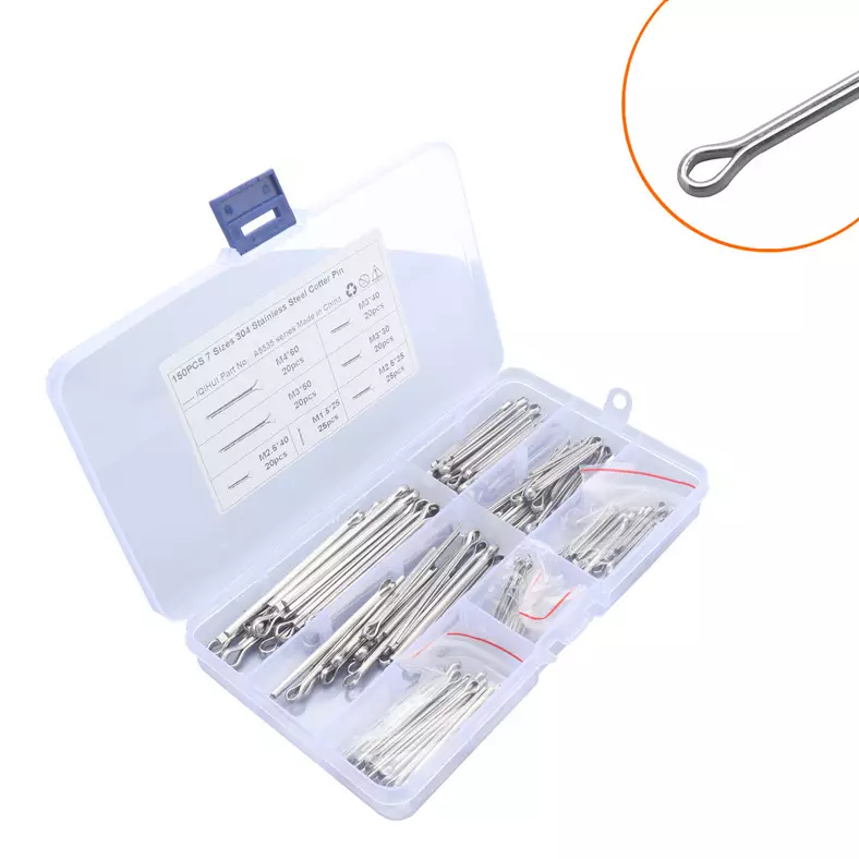 border hot sales 150 only 1 type of specification 304 stainless steel opening U -shaped hairpin sales spring sales