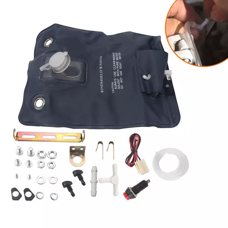 border hot -selling 12V 1L car windshield cleaning pump kit bag 151286776374
