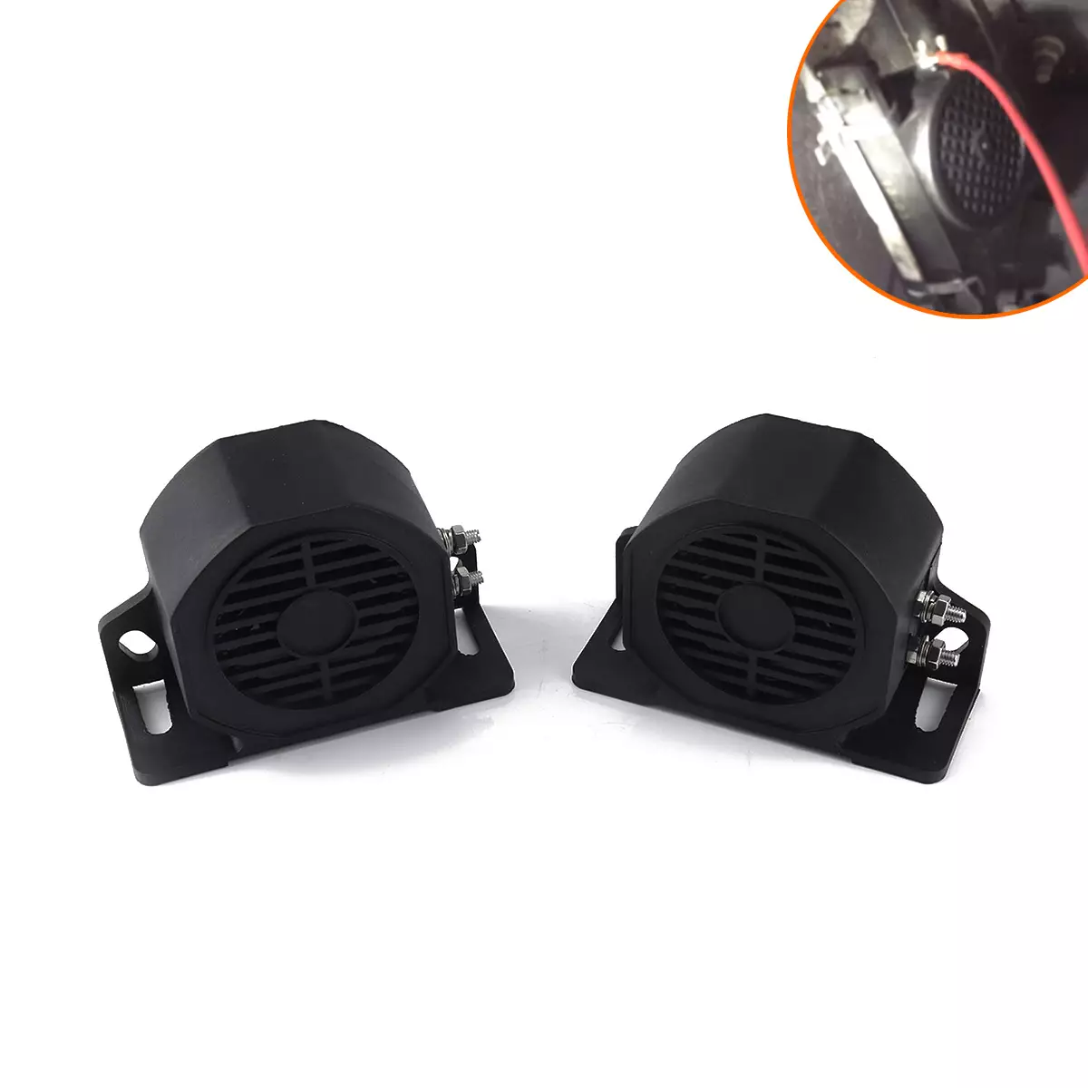 border -waterproof reversing bee tweeper 12-24V upgraded model without magnetic poured horn alarm