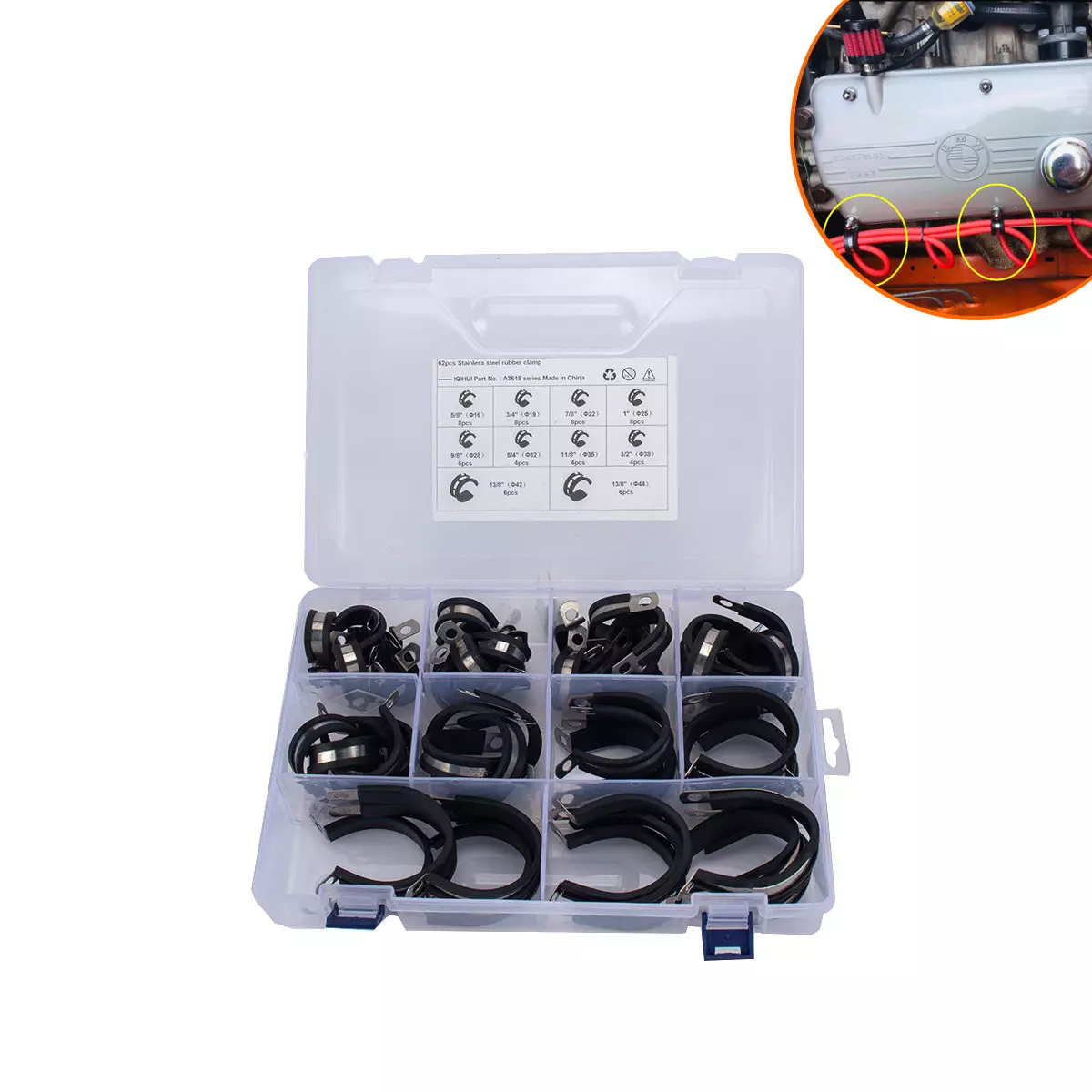 box installation of 10 types of 10 specifications