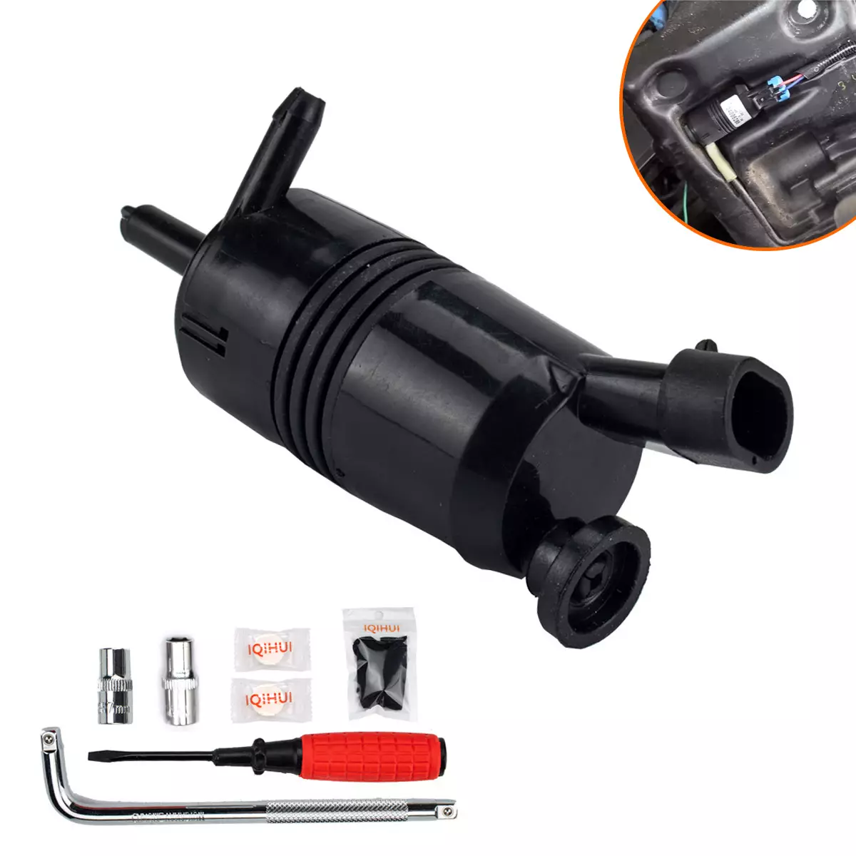 Car front windshield cleaning pump for Cadillac/Buick/GMC 22127652 22127653