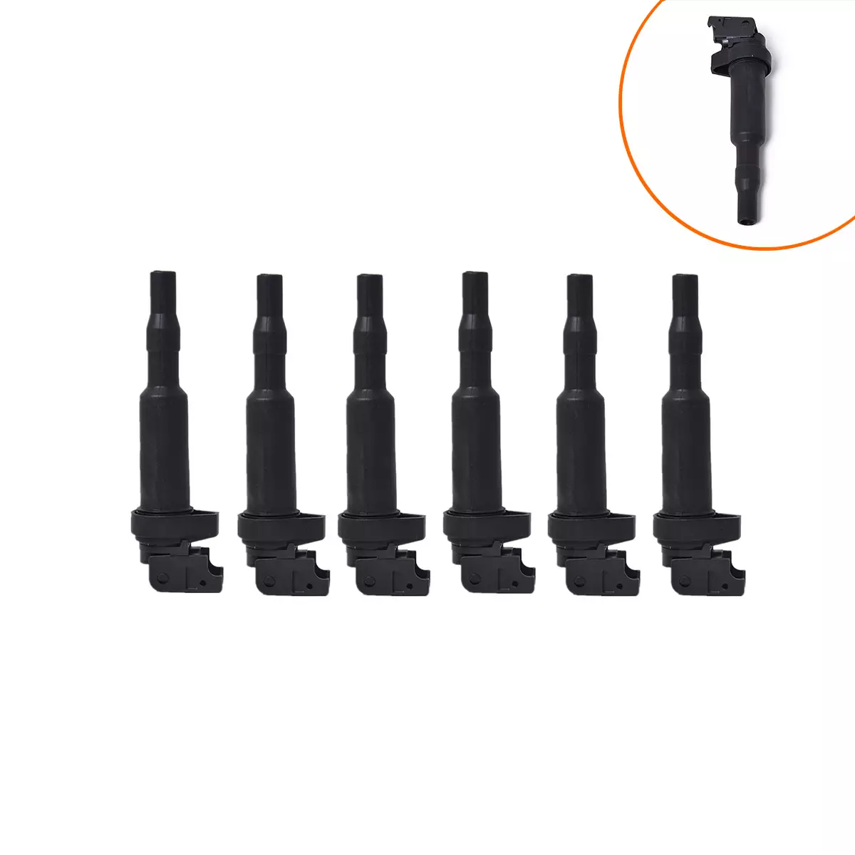 Car -ignition coil high -voltage package OE: 02221504470/Combination 6 installation/for BMW 5 Series 7 Series X1