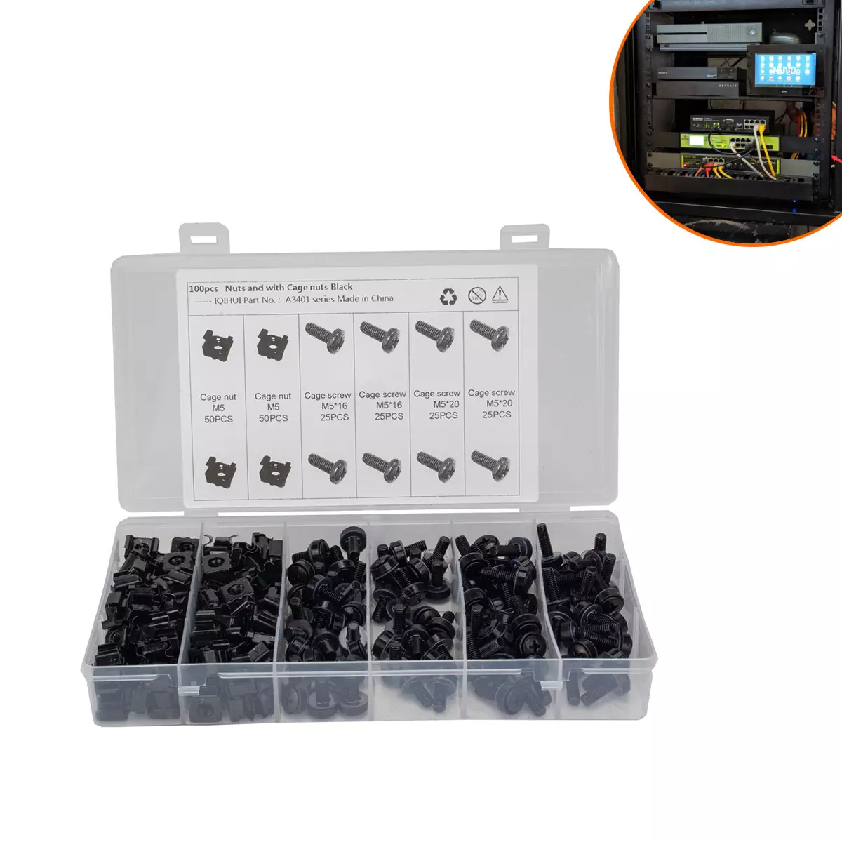 carbon steel spray paint chassis nut, cage buckle square card -type snail floating aircraft cabinet screw cap box