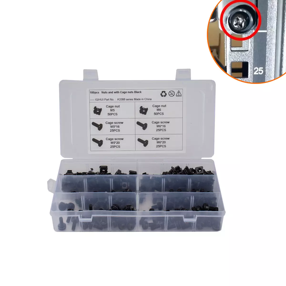 carbon steel spray paint chassis nut, cage buckle square card -type snail floating aircraft cabinet screw hat