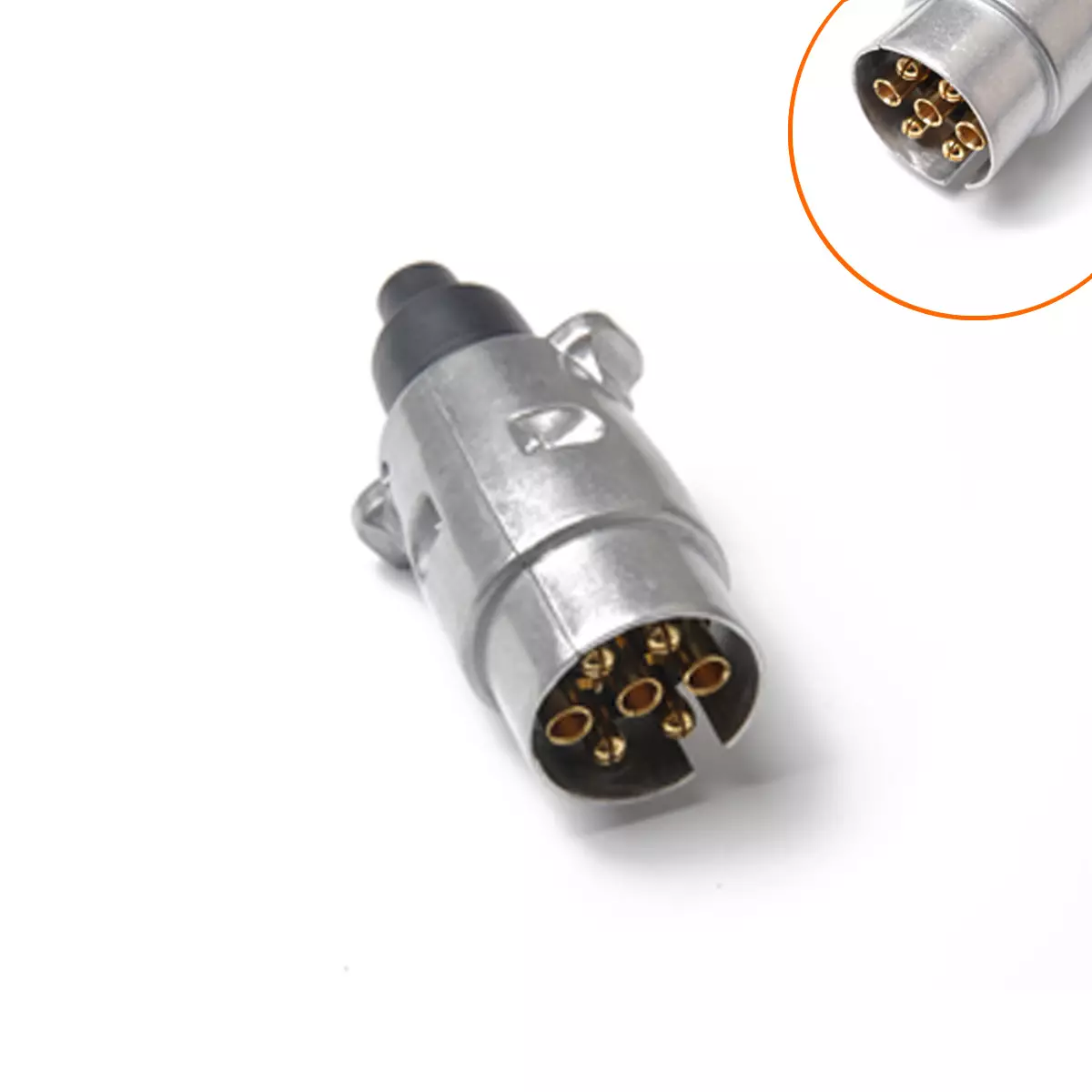 European -style aluminum alloy 7 -core trailer plug signal taillight joint trailer power cord beam rotor