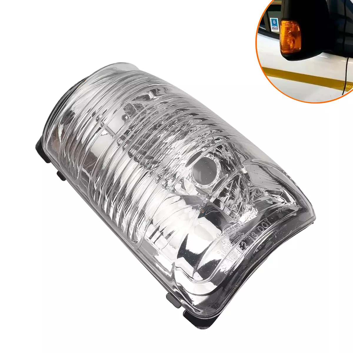 for Ford Quanshun 14-19 Rearview mirror reversing mirror edge light 1847387 1847389 1823875