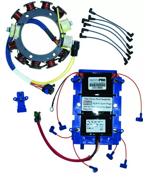 for Johnson high-performance power package 150-175 horsepower ship outline 213-6367k 1