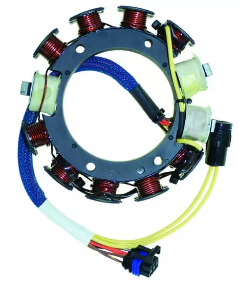 for Johnson stator 150-175 horsepower 6-cylinder 35-way ship outline 273-4981RS