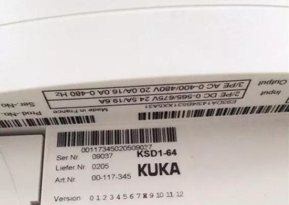 for KUKA Robotic Accessories KR C2 controller driver 00-117-345