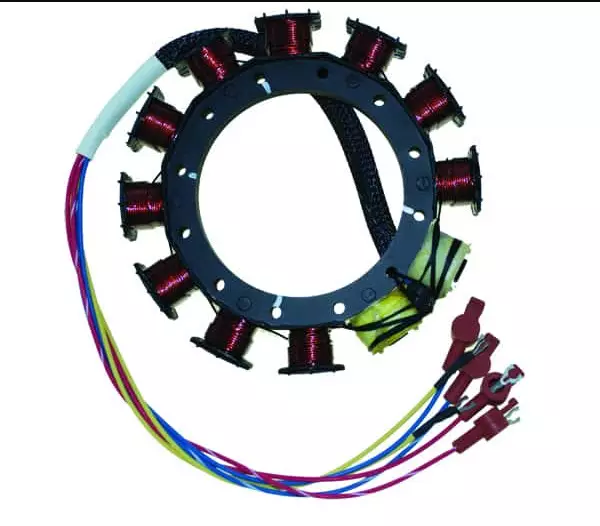 for Mercury for Mercury stator 40-85 horsepower 9-way 3/4 cylinder ship outline 274-5454k1