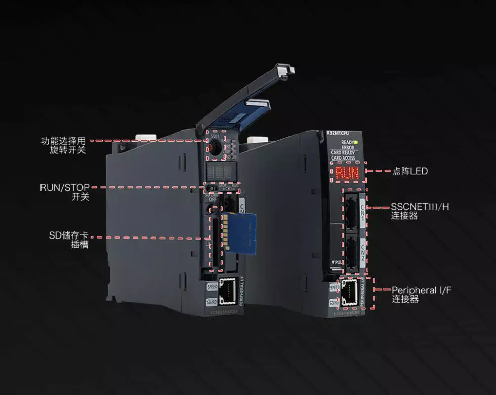 for Mitsubishi  PLC sports CPU module model R16MTCPU