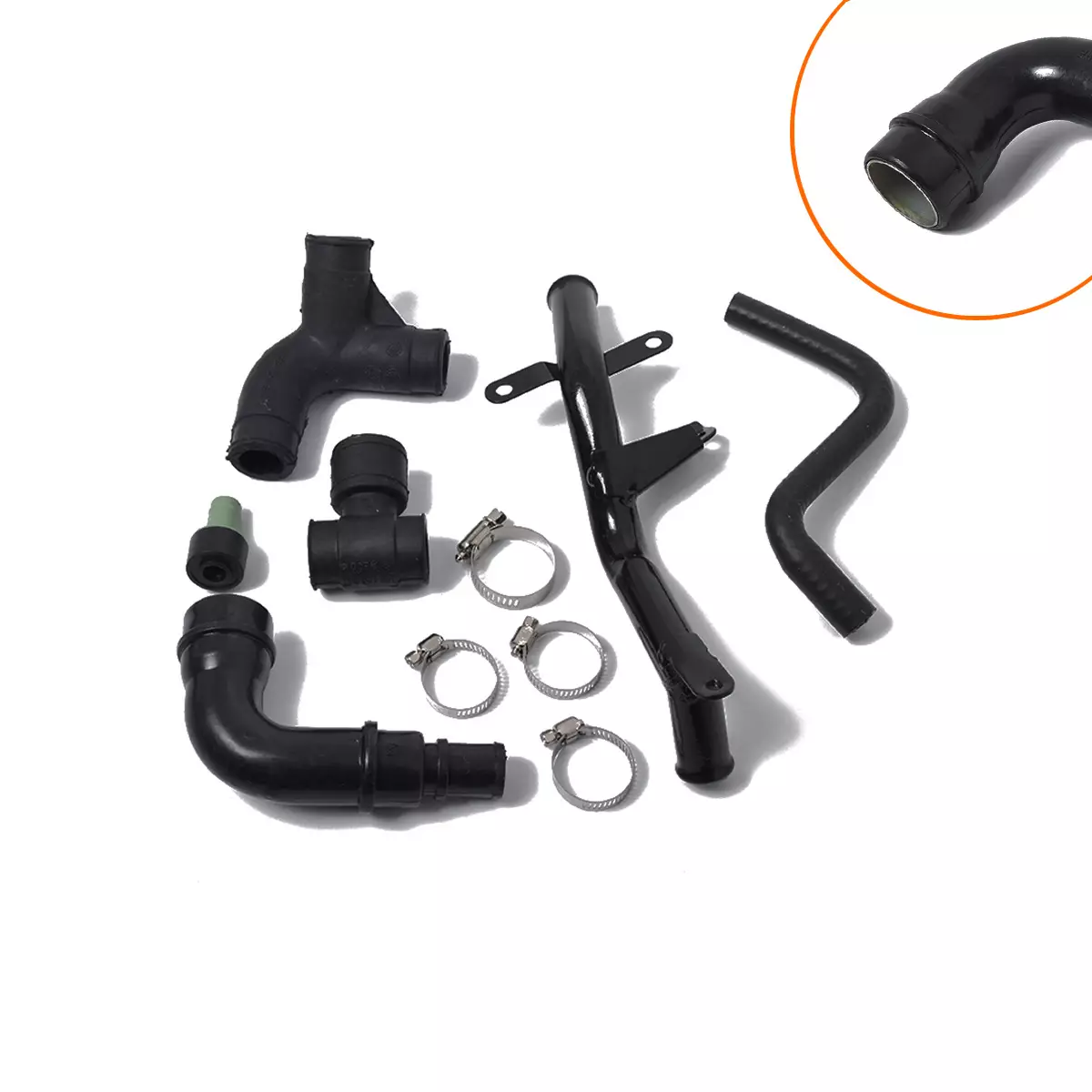 for Volkswagen Audi engine crankshaft box respiratory exhaust pipe ventilation hose 06A103213F
