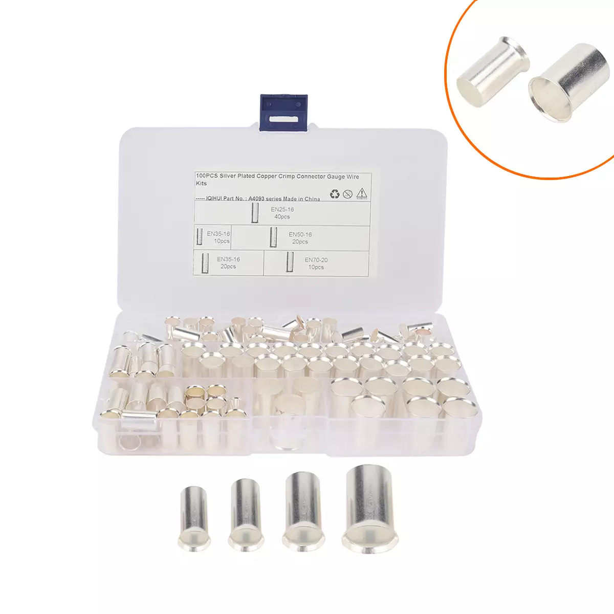 Foreign trade supplies 100 types of 4 specification boxes