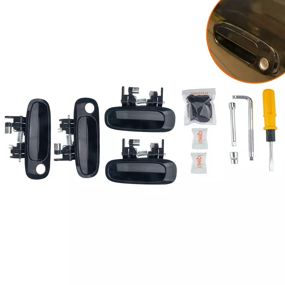 Foreign trade vehicle back door pull hand-drawn hand to Toyota Carra 94857481 69230-02040