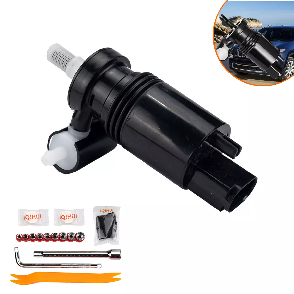 Foreign trade vehicle front and rear windshield cleaning pump for Dodge/Jeep/Wrangler 05179153ac