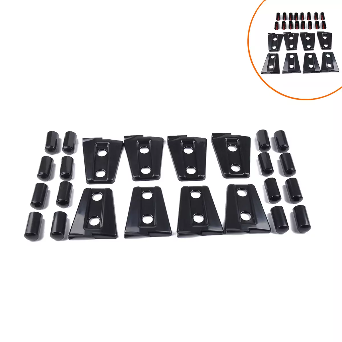 hot-sell-4-door car hinge lid decoration protection cover is for : Jeep Wrangler JK modification