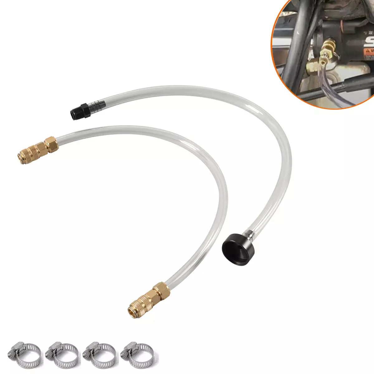 Hydraulic steering system ship empty exhaust kit plus injection kit ship empty excrement plus injection kit