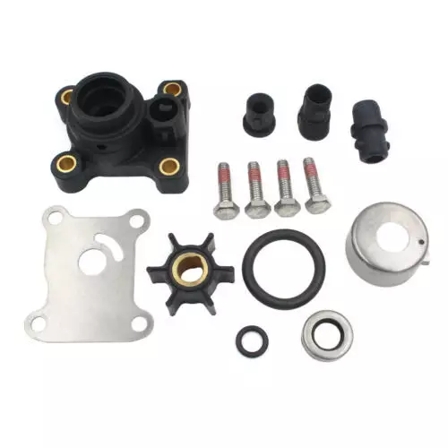 Impeller repair accessories package 394711 for Johnson  9.9/15 horsepower ship outside outline