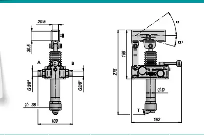 Italy CONTARINI manual pump PAM-TDS 45 displacement 42cc PAM0154501