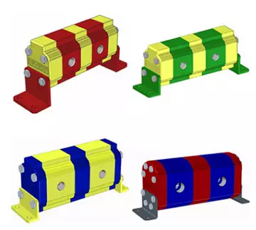 Italy vivoil hydraulic shunt motor XV-3D/15*3 15CC/Rev 9D0366