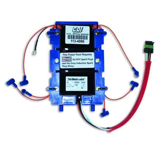 Johnson Evinrude Power Pack 105-175 HMB ship outline 113-4986