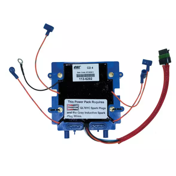 Johnson Evinrude Power Pack 80-115 HMB ship outline 113-6292