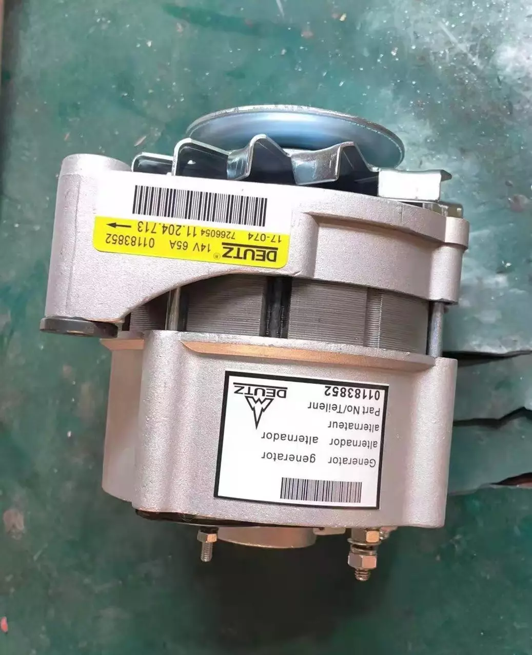 Linde H30D forklift generator Hitz 01183852 generator Hitz 2011 generator