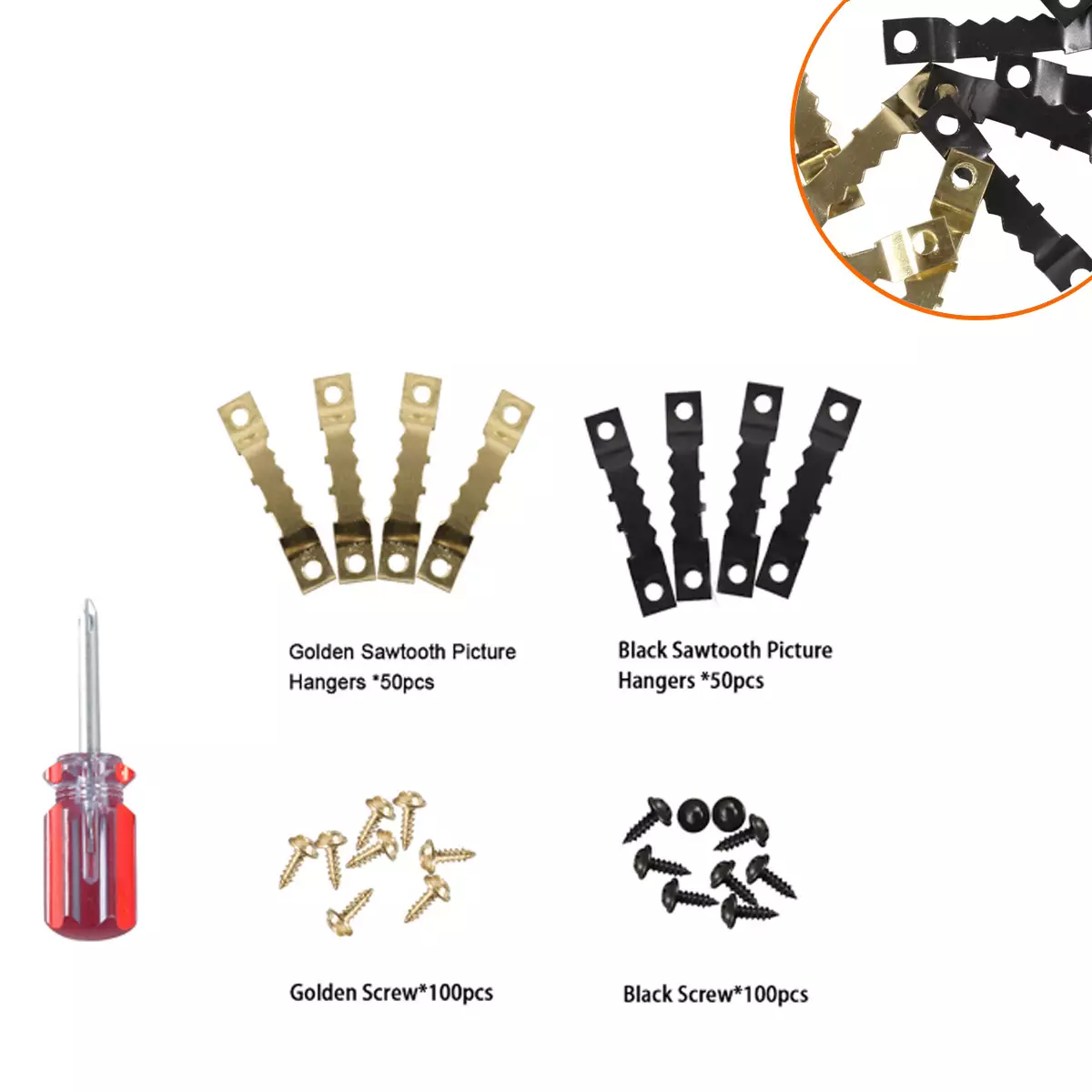 Nickel -plated jagged sawtooth hook double -sided aligmatic hook High bow -shaped double -sided giant giant tooth hook