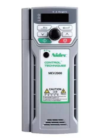 Nidec Nideo MEV2000-40370-000 inverter Nedok authorized agent