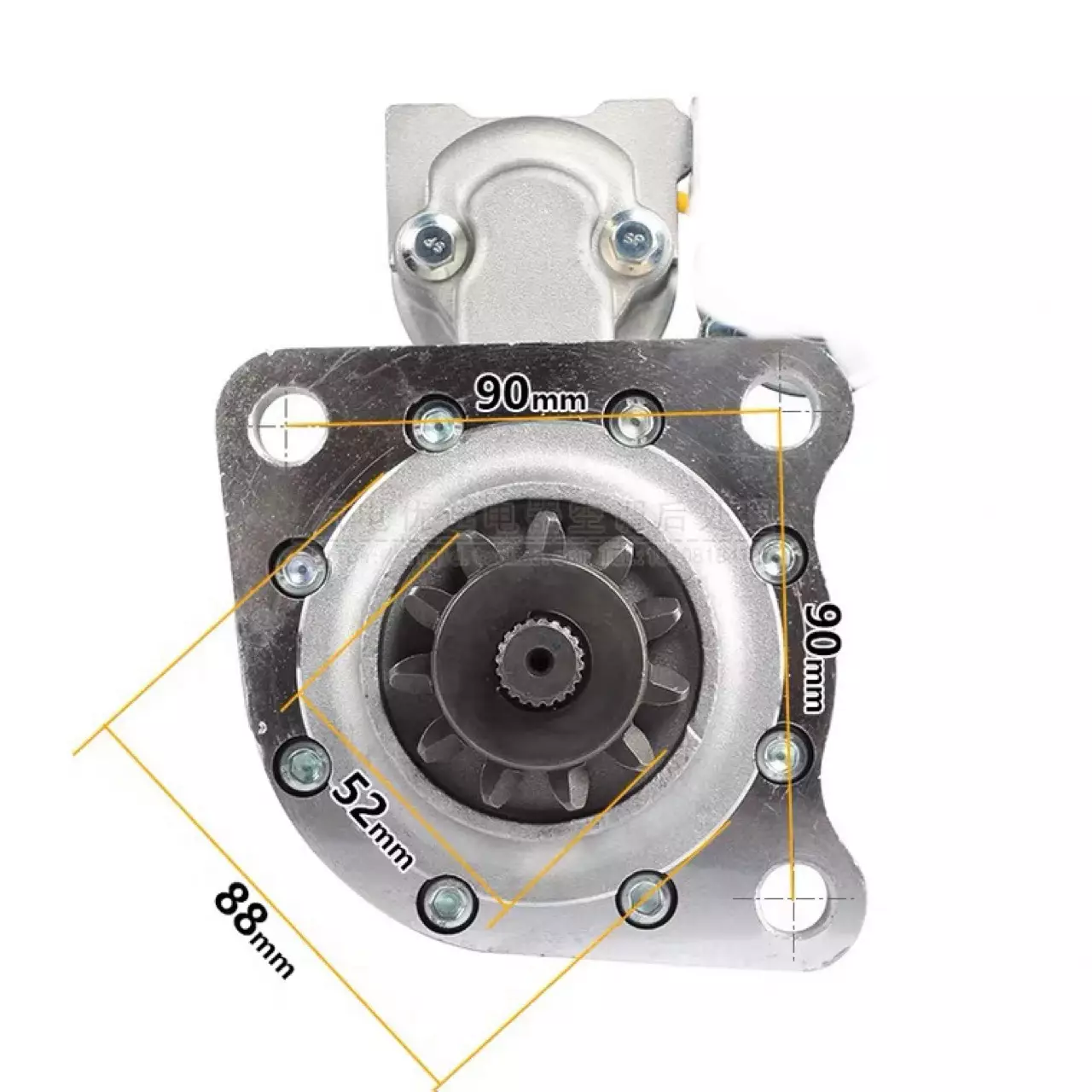 Raiveo Leopard 804 tractor starting motor Motor for Yuchai 4A starting motor big 11 teeth starting motivation