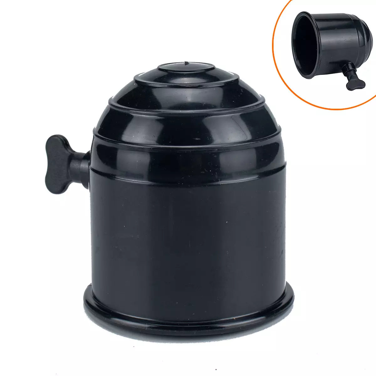 RV trailer accessory GM 50mm automatic traction ball ball protection cap