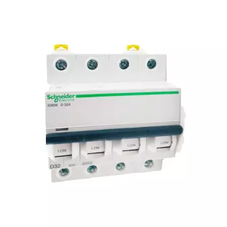 Schneider IC65 small circuit breaker A9 home leakage protection circuit breaker 4P air switch