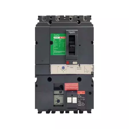 Schneider Plastic Shell Broken Word LV516481P CVS160H TM100D 4P3D plug -in circuit breaker