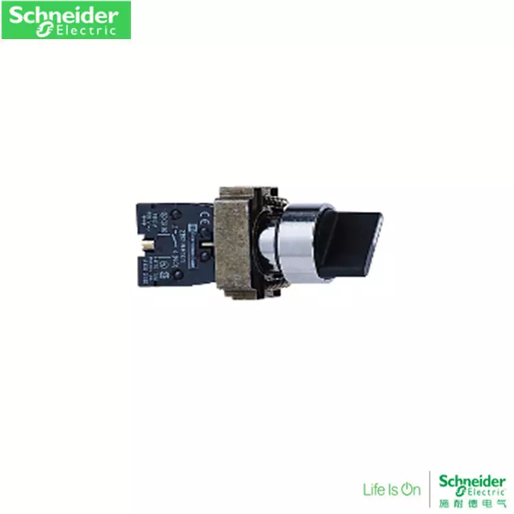 Schneider XB2BD53C Choose Switch to install diameter 22mm 2 Chang Black Standard Hand Schneider XB2BD53C Choose Switch to install diameter 22mm 2 Chang Black Standard Hand