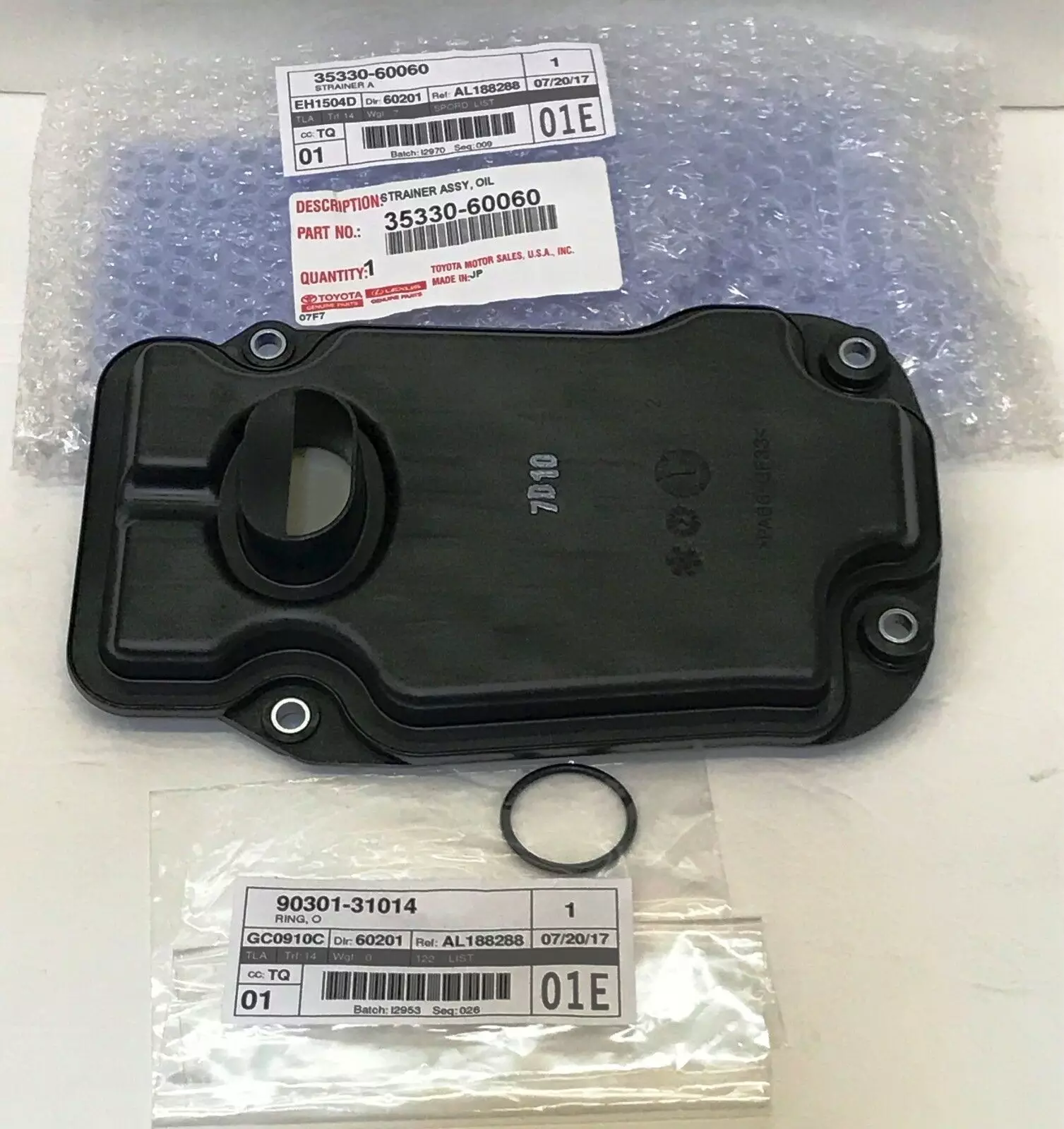 The gearbox filter 35330-60060 90301-31014