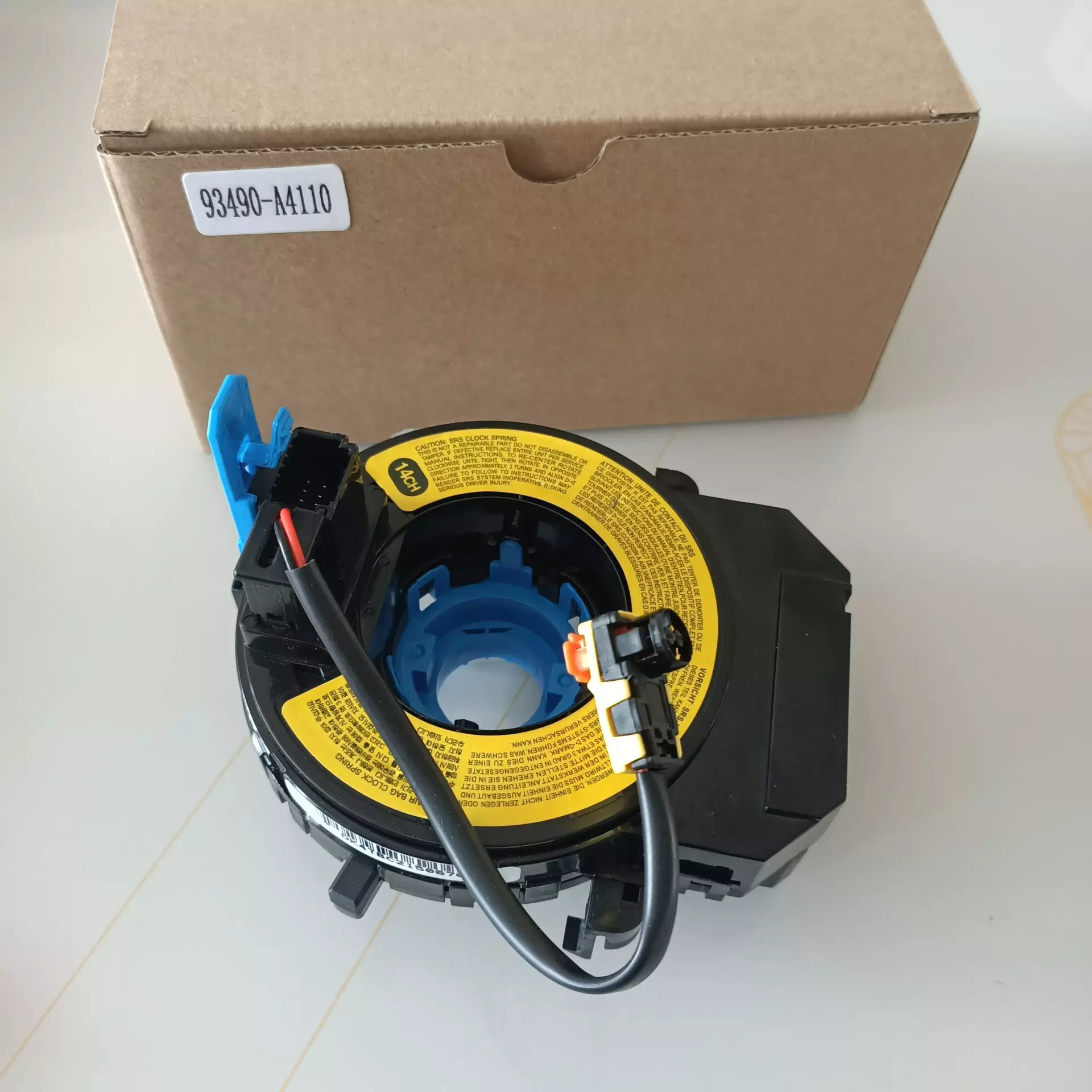 The steering wheel travers are for Korean: 93490-3S110 93490-A4110 93490A4110