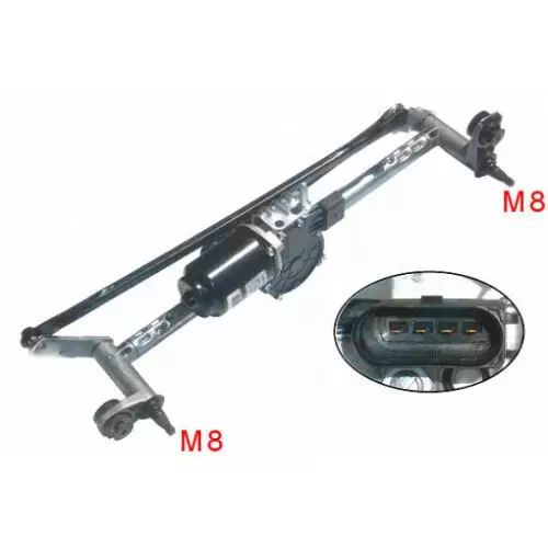 Wiper motor assembly 6R1955023A 6R1955023B 6R1955023C 6R1955023d